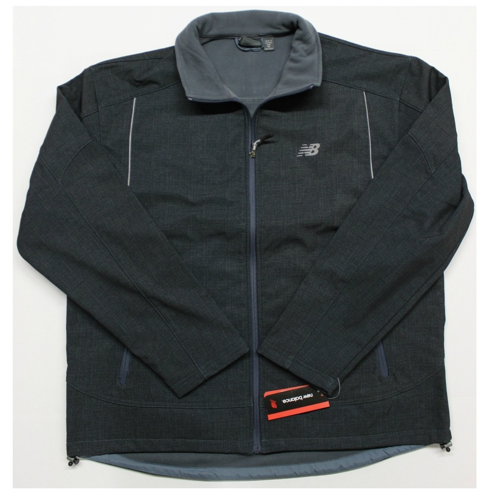 New Balance Softshell Jacket - Charcoal Gray - XL